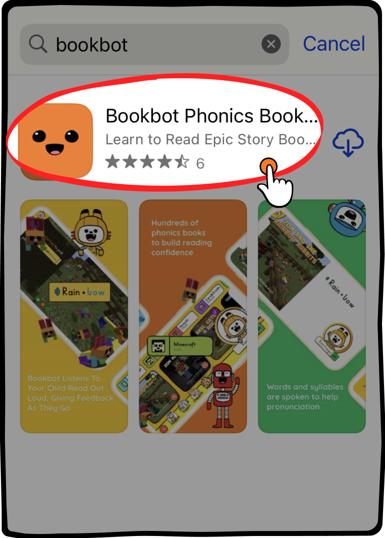 Choose Bookbot Phonics Books for Kids