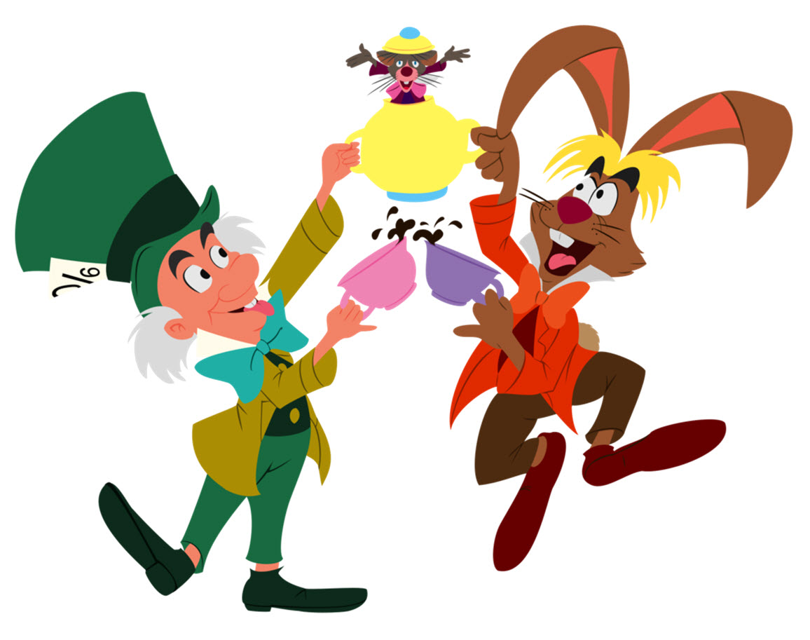 mad hatter and march hare