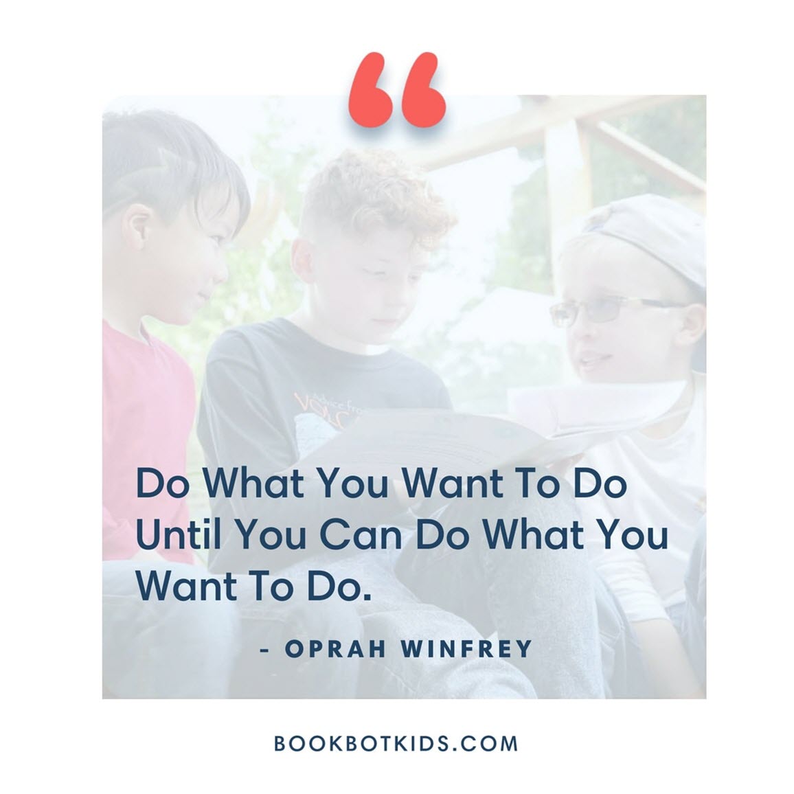 Do What You Want To Do Until You Can Do What You Want To Do. – Oprah Winfrey﻿